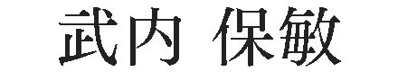 武内 保敏